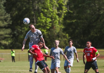 All-Marine Men's Soccer Team vs. Airforce Men's Soccer Team at Albany Georgia