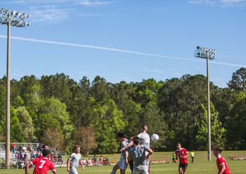 All-Marine Men's Soccer Team vs. Airforce Men's Soccer Team at Albany Georgia