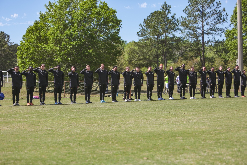 All-Marine Men's Soccer Team vs. Airforce Men's Soccer Team at Albany Georgia