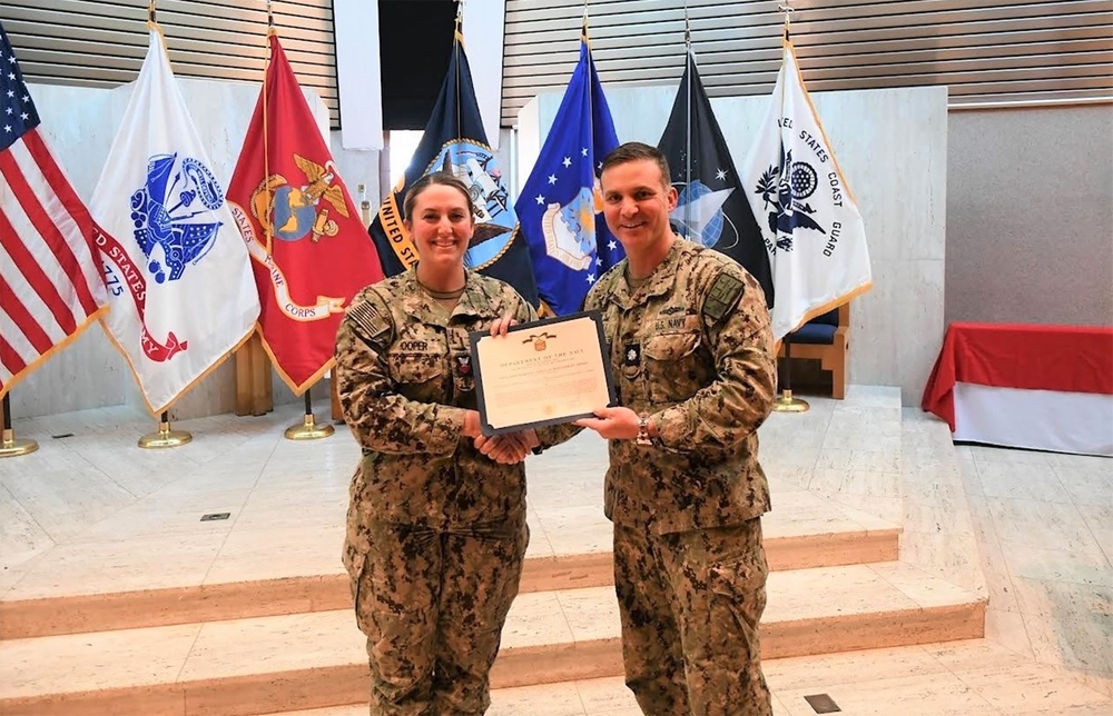 Reservist Recognized as IWTC Corry Station Instructor of the Year