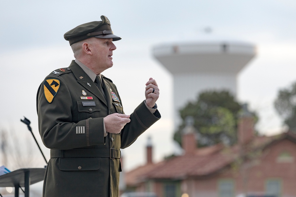 A Joyful Noise: Bliss RSO, chaplain community host Easter sunrise service