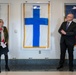 DASD for European and NATO Policy delivers remarks at Sweden, Finland flag unfurling