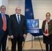 DASD for European and NATO Policy delivers remarks at Sweden, Finland flag unfurling