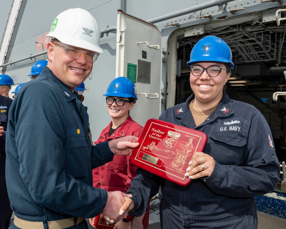 USS Essex In-Port Operations