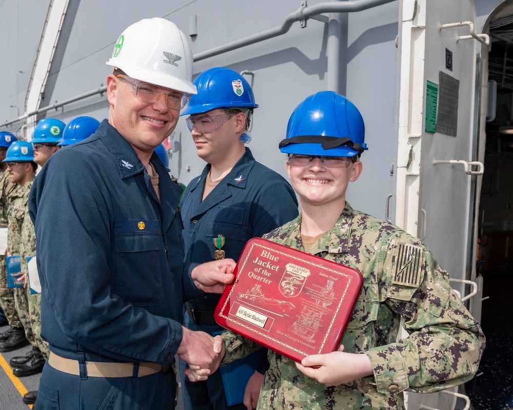 USS Essex In-Port Operations