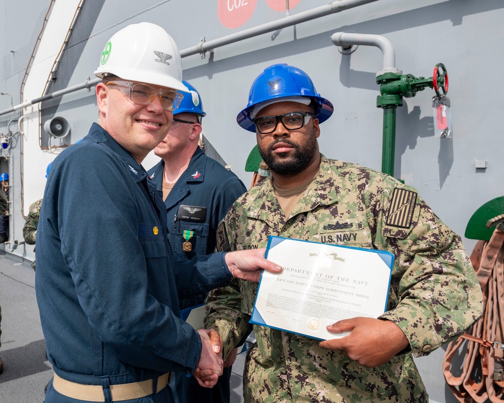 USS Essex In-Port Operations