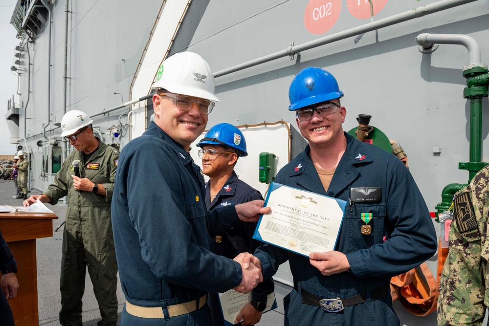 USS Essex In-Port Operations