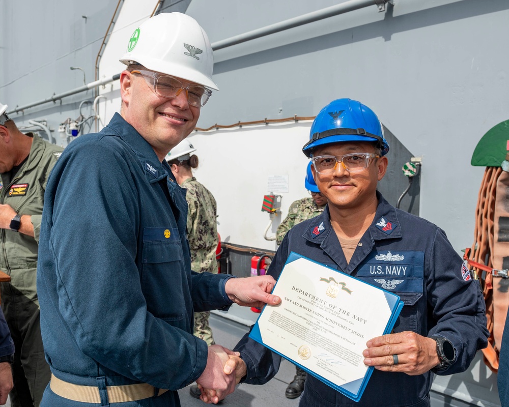 USS Essex In-Port Operations