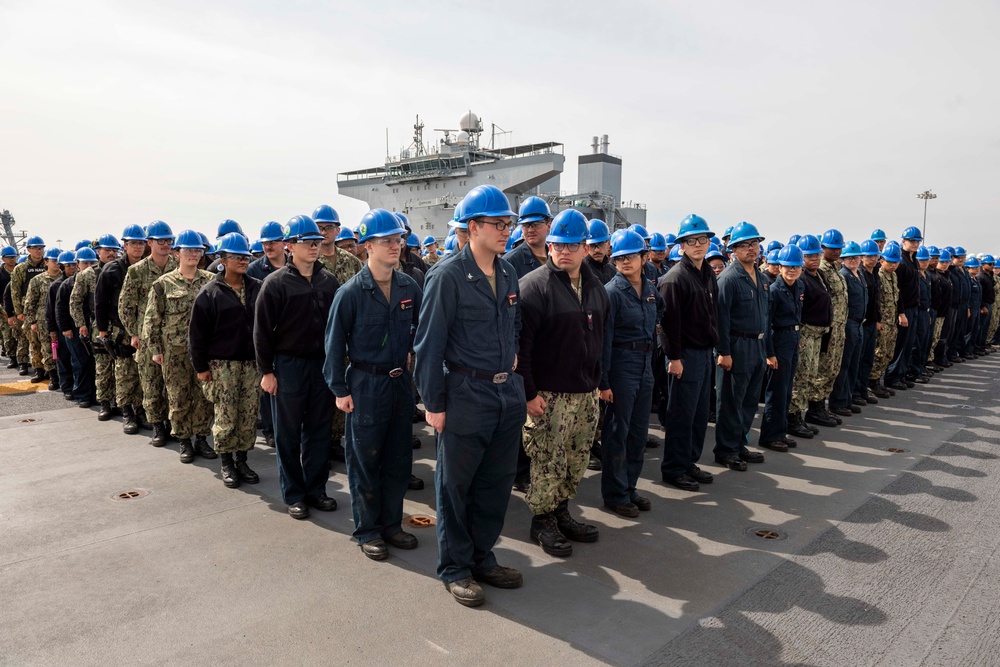 USS Essex In-Port Operations