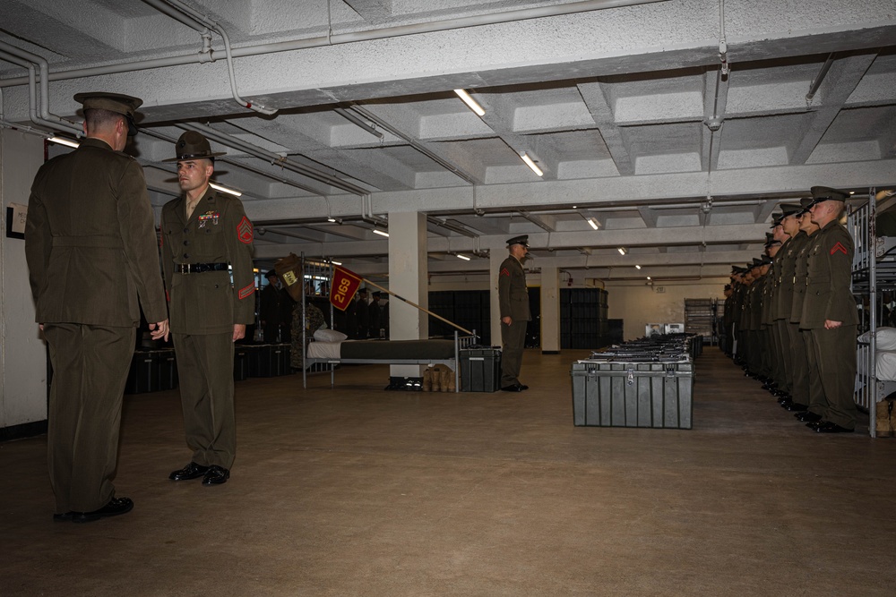 Hotel Company Battalion Commander Inspection