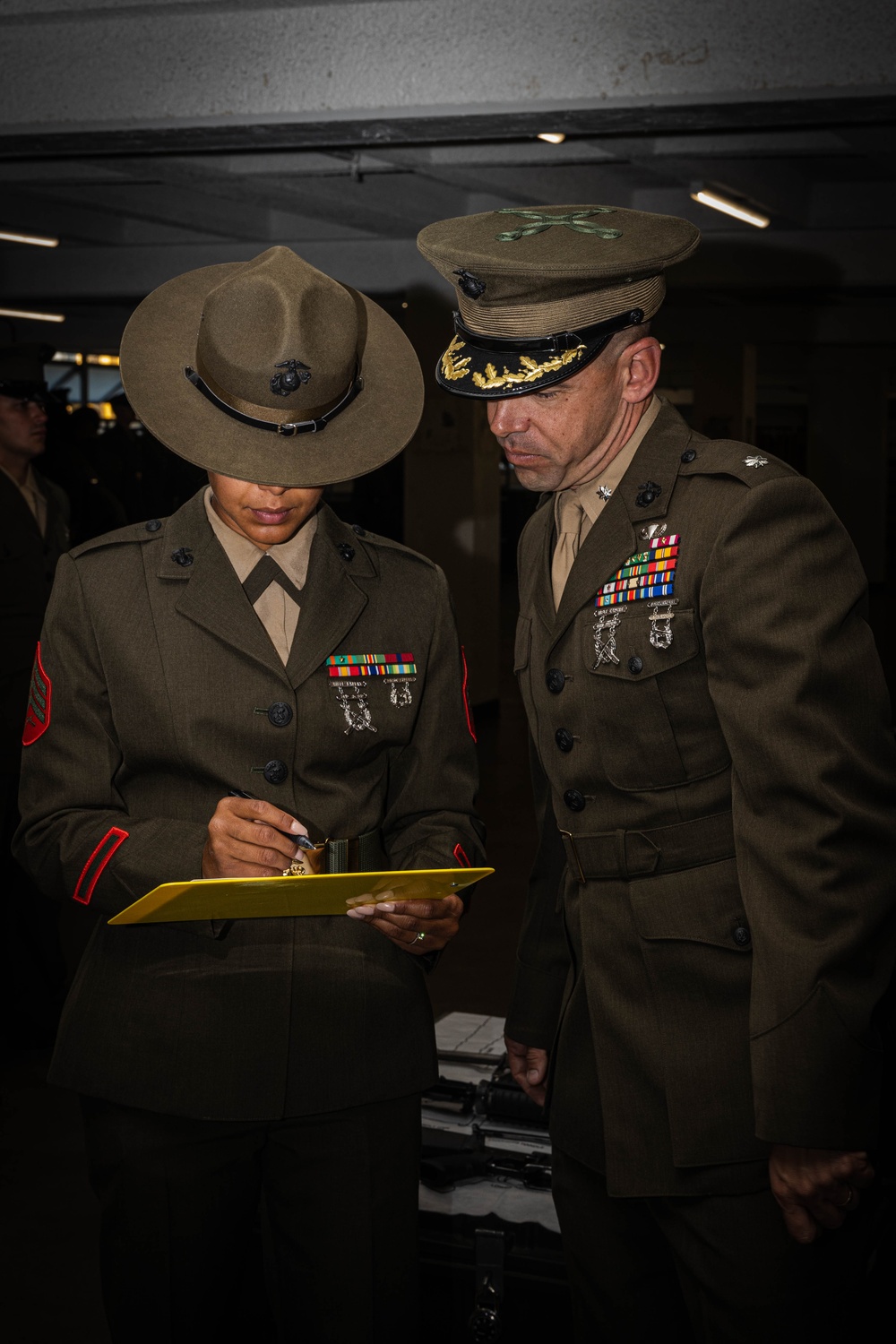 Hotel Company Battalion Commander Inspection