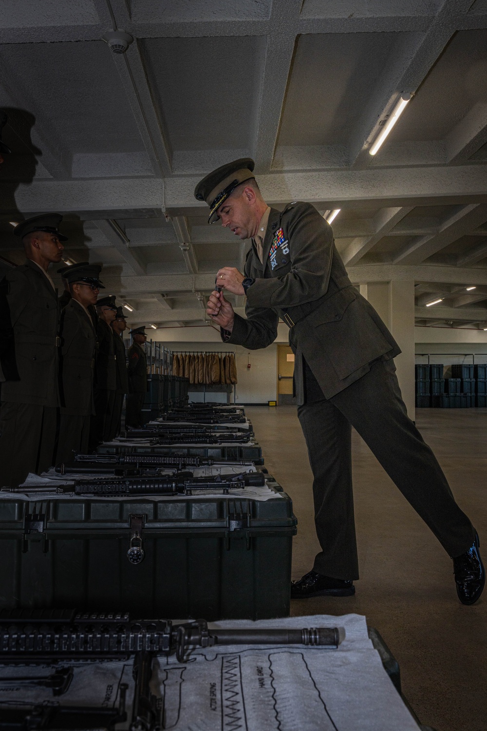 Hotel Company Battalion Commander Inspection