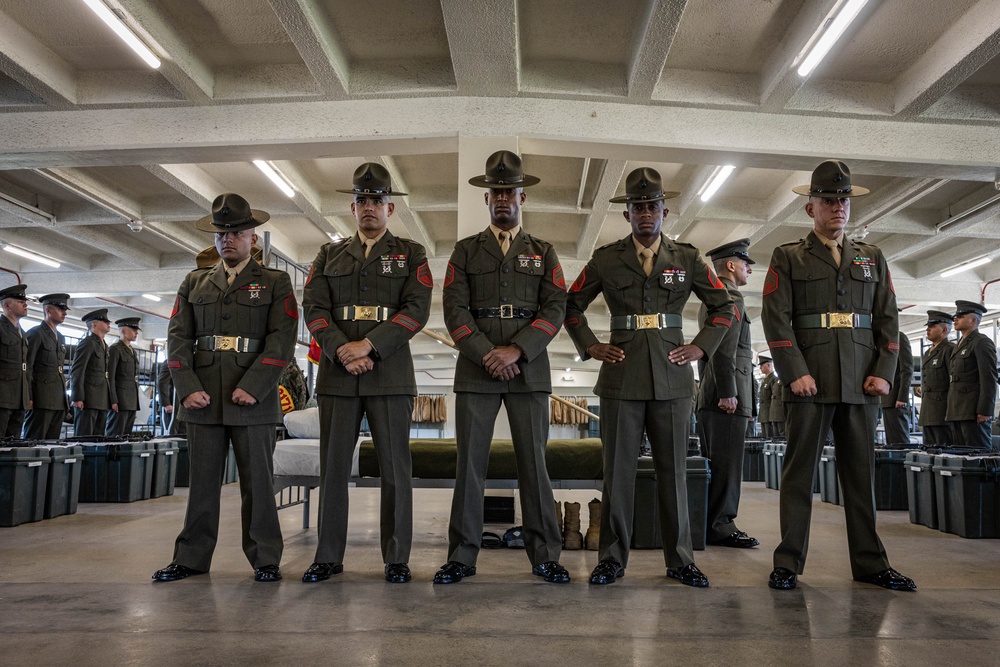 Hotel Company Battalion Commander Inspection