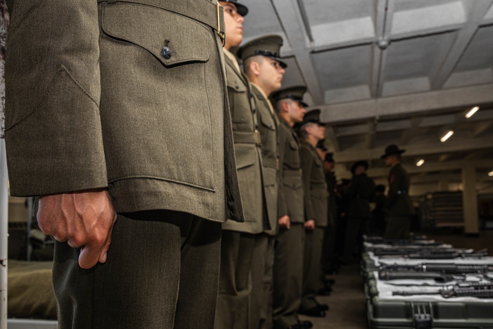 Hotel Company Battalion Commander Inspection