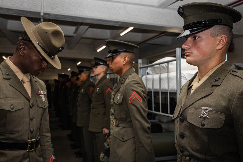 Hotel Company Battalion Commander Inspection