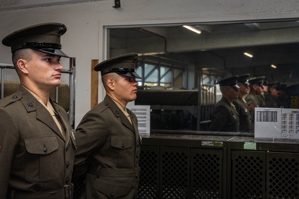Hotel Company Battalion Commander Inspection