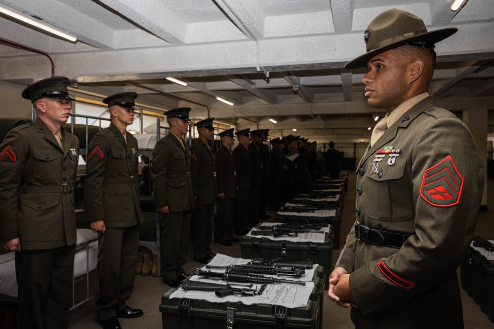 Hotel Company Battalion Commander Inspection