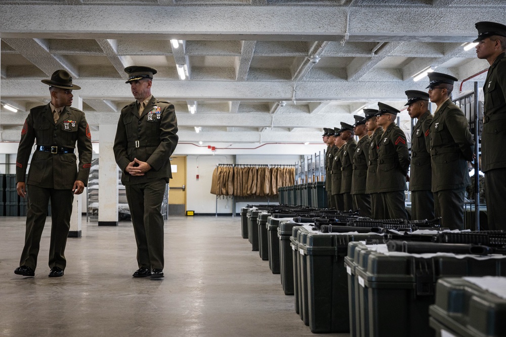 Hotel Company Battalion Commander Inspection