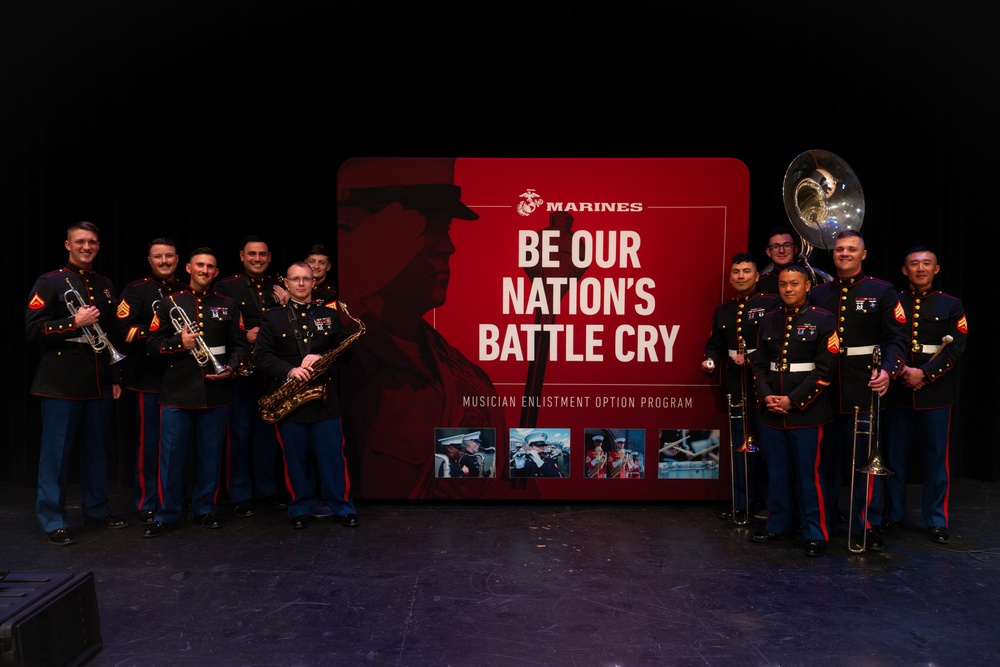 Marine Band San Diego Recruiting Tour