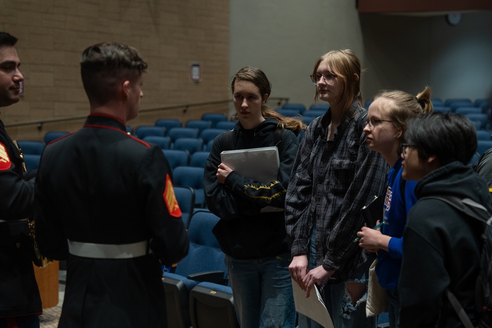 Marine Band San Diego Recruiting Tour