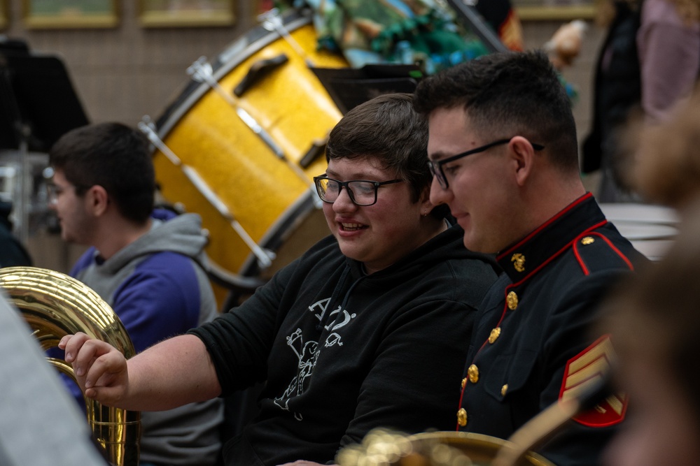 Marine Band San Diego Recruiting Tour