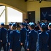 Crow 01 presides over OTS graduation, commissions first wing graduate