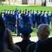 Crow 01 presides over OTS graduation, commissions first wing graduate