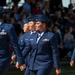 Crow 01 presides over OTS graduation, commissions first wing graduate