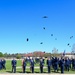 Crow 01 presides over OTS graduation, commissions first wing graduate