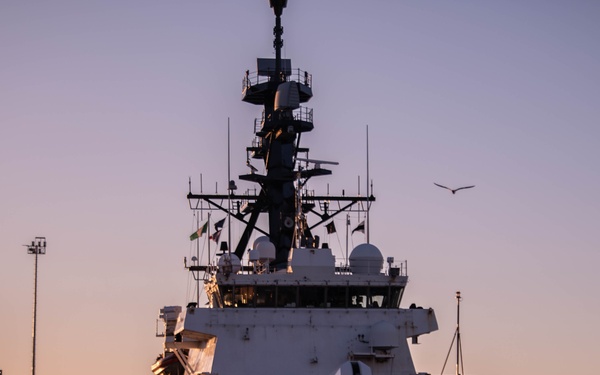 US Coast Guard Cutter James departs homeport for patrol