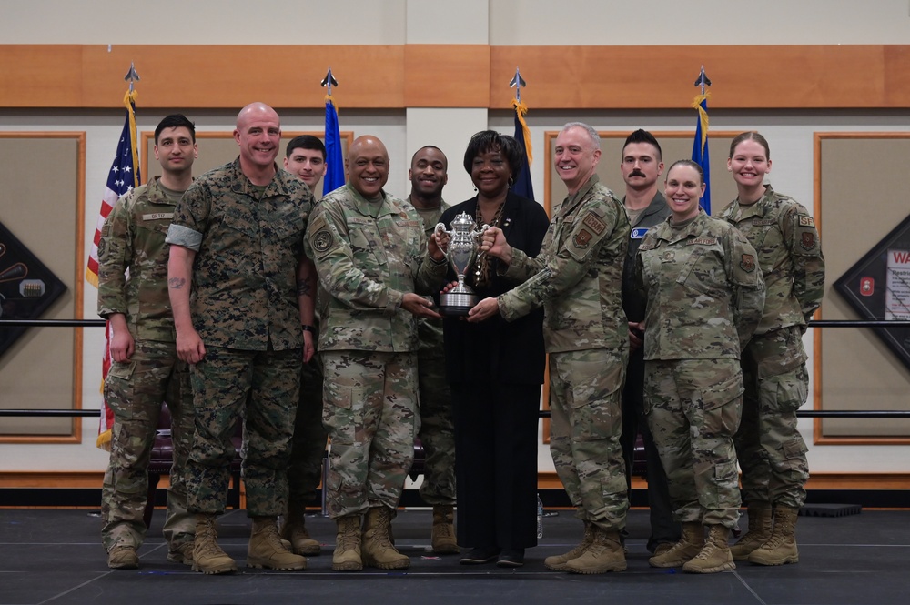 STRATCOM commander awards Omaha Trophy to Malmstrom AFB