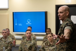 Top enlisted service member prepares senior enlisted Guardians for the future
