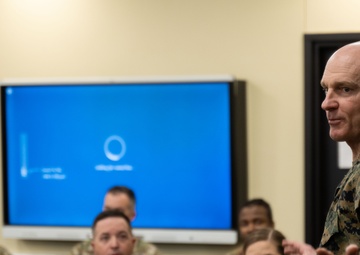 Top enlisted service member prepares senior enlisted Guardians for the future