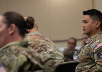 Top enlisted service member prepares senior enlisted Guardians for the future