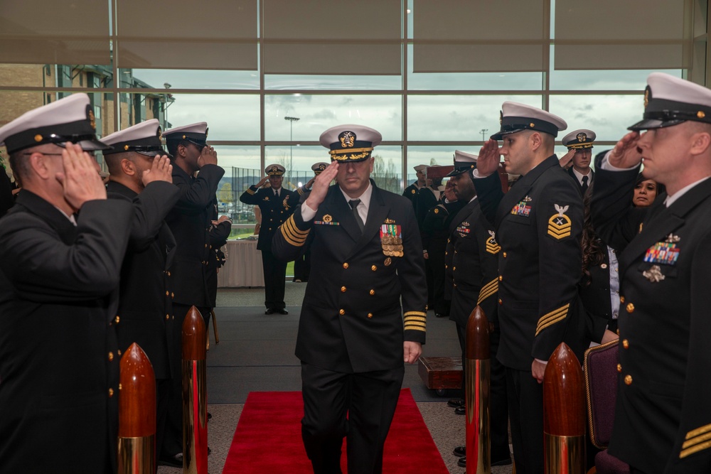 NSE Holds Change of Command