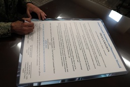 NMFP Sexual Assault Awareness and Prevention Month begins with an empowering proclamation