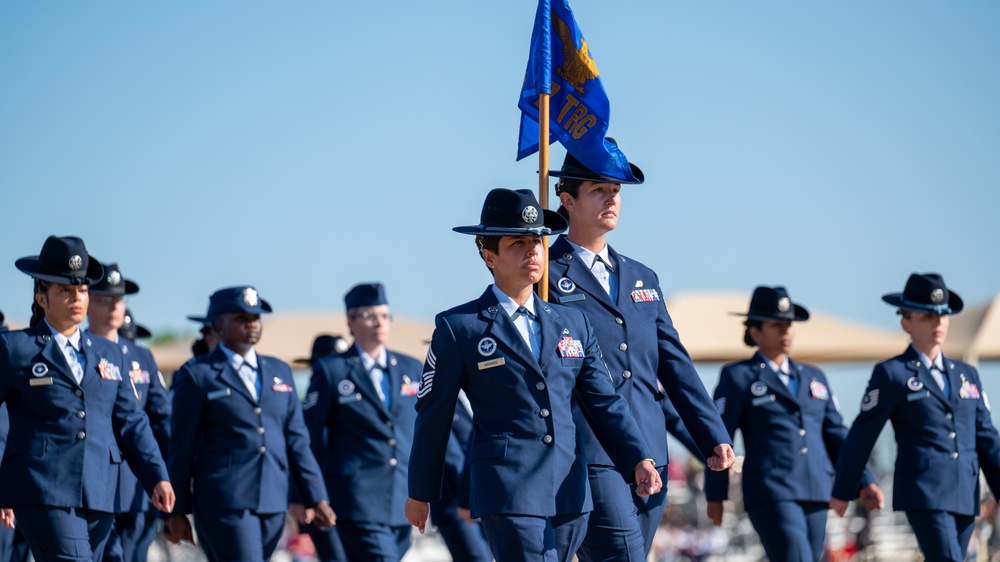 USAF BMT Coin Ceremony, Graduation, 27-28 March 2024