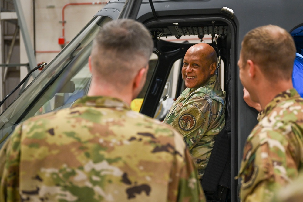 Gen. Cotton visits Malmstrom AFB