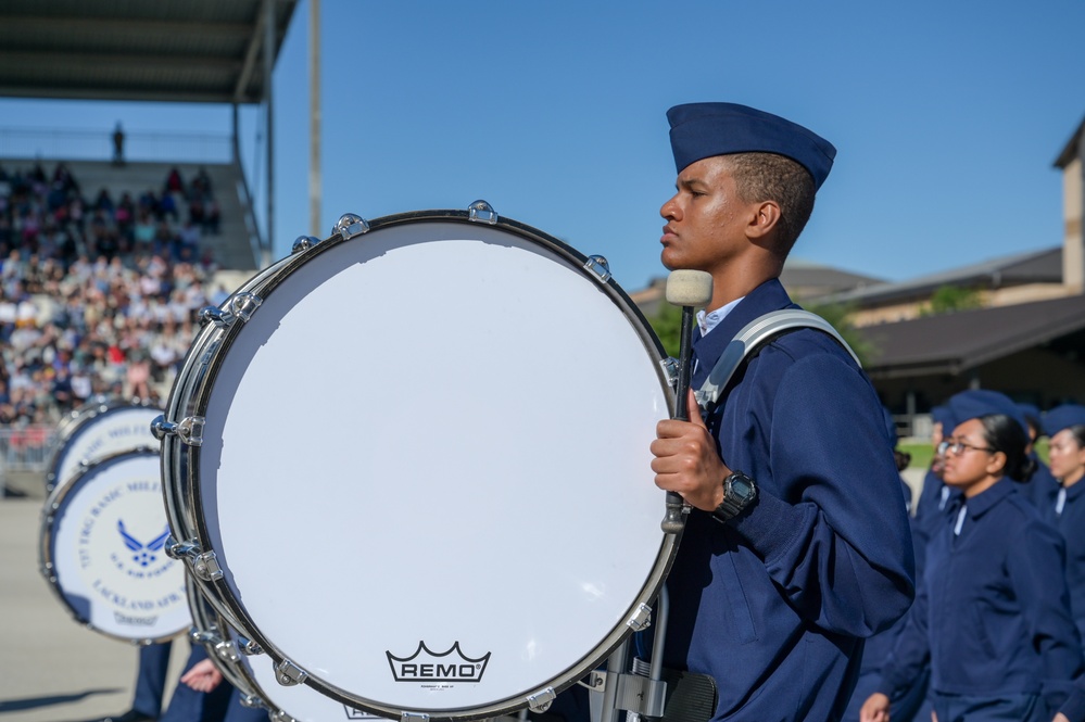 USAF BMT Coin Ceremony and Graduation Parade -- 3-4 April 2024