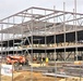 March 2024 barracks construction operations at Fort McCoy