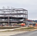 March 2024 barracks construction operations at Fort McCoy