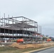 March 2024 barracks construction operations at Fort McCoy