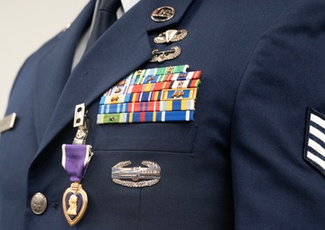 Team McChord Airman receives Purple Heart