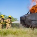 PMRF Fire and Emergency Services Department Conducts Live Fire Training With Lihue Airport Fire Department.