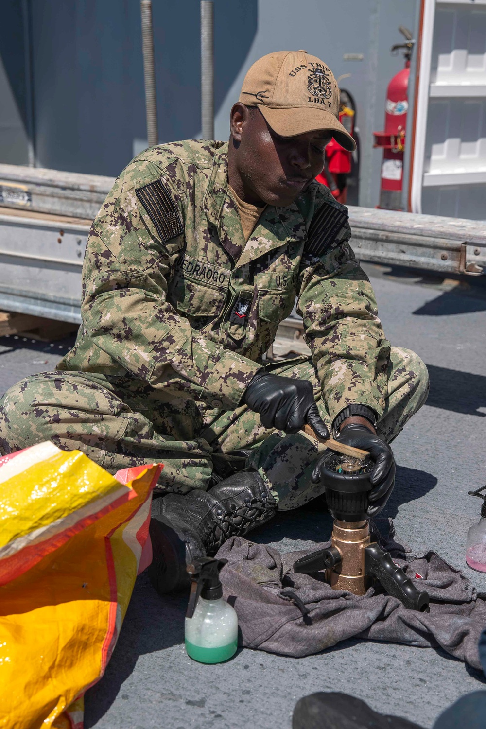 Flight deck painting