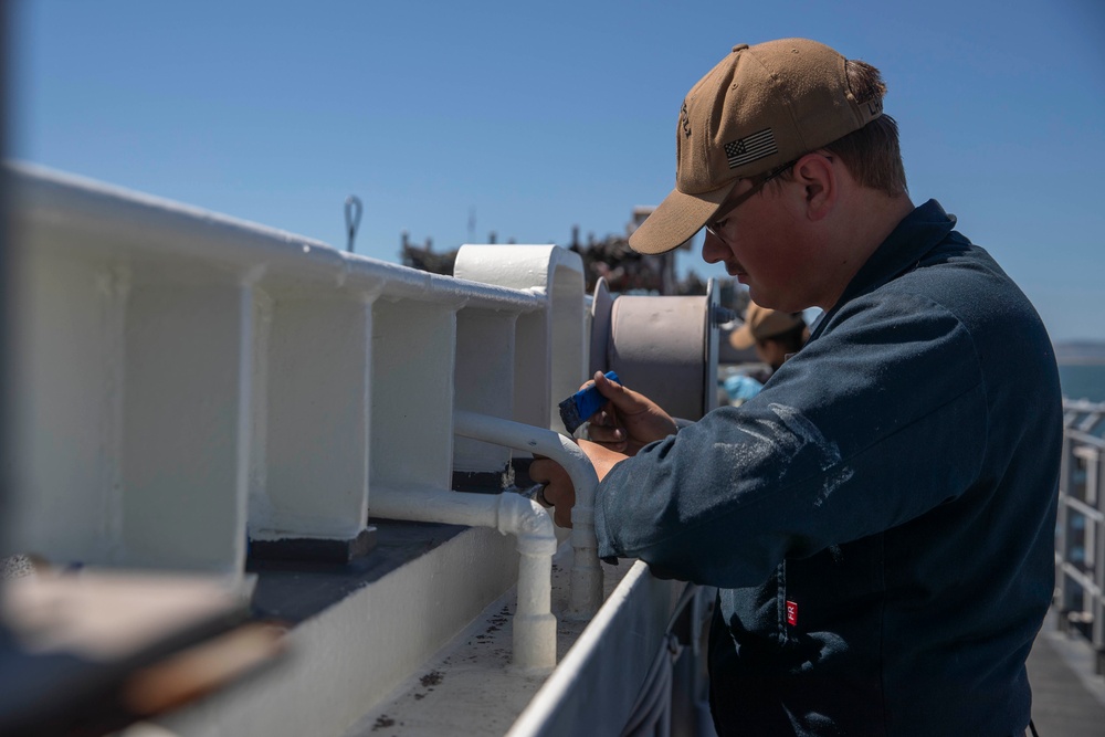 USS Tripoli Shines and Renews during another Maintenance Availability