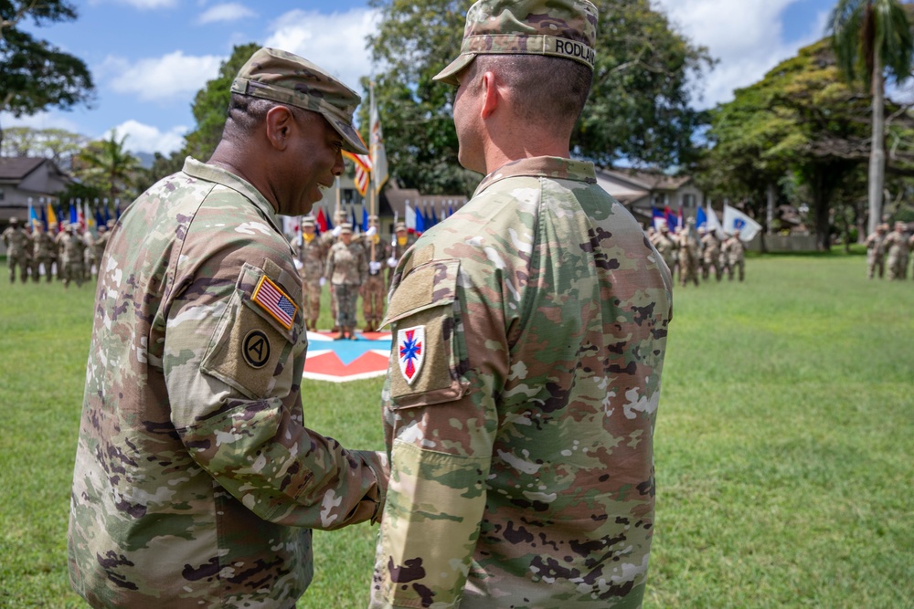 125th Finance Battalion relinquishment of responsibility ceremony