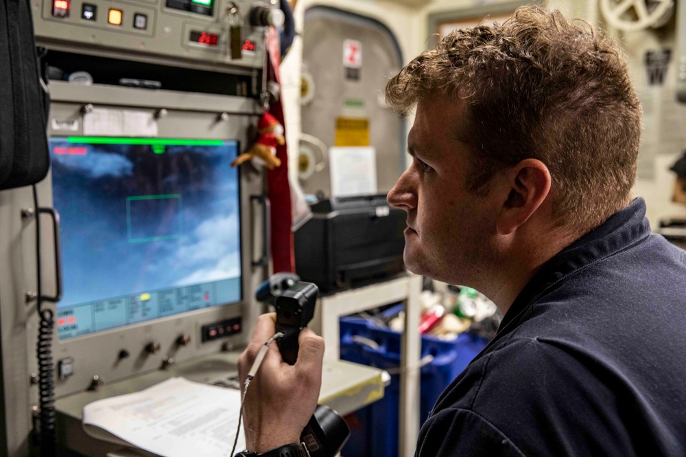 USS Ralph Johnson Conducts a Live-Fire Exercise