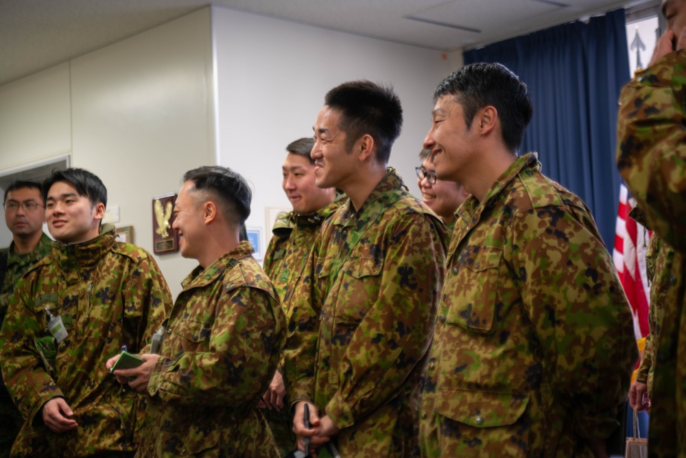 Japanese Ground Self Defense Force Visit