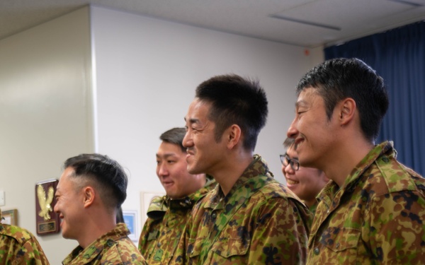 Japanese Ground Self Defense Force Visit